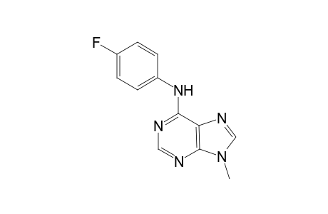 [9-Methyl-9H-purin-6-yl]-(p-fluorophenyl)amine