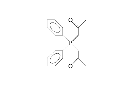 2-Oxopropyl-(2-oxopropylidene)-diphenyl-phosphorane