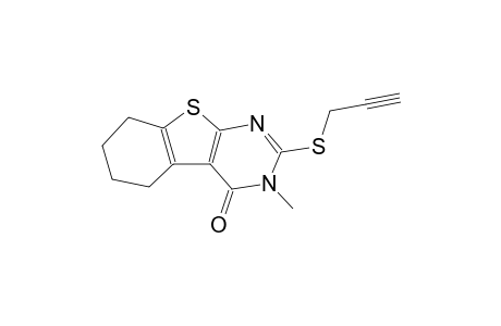 3-methyl-2-(2-propynylsulfanyl)-5,6,7,8-tetrahydro[1]benzothieno[2,3-d]pyrimidin-4(3H)-one