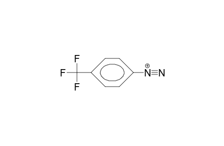 4-Trifluoromethyl-benzenediazonium cation