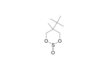 5E-TERT.-BUTYL-5A-METHYL-1,3,2-DIOXATHIAN-2A-OXIDE