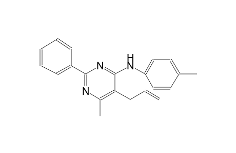 5-allyl-6-methyl-N-(4-methylphenyl)-2-phenyl-4-pyrimidinamine