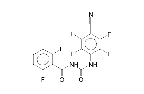 N-(2,6-DIFLUOROBENZOYL)-N'-(4-CYANO-2,3,5,6-TETRAFLUOROPHENYL)UREA