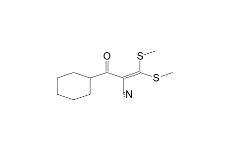 2-Cyano-1-cyclohexyl-3,3-bis(methylthio)-prop-2-en-1-one