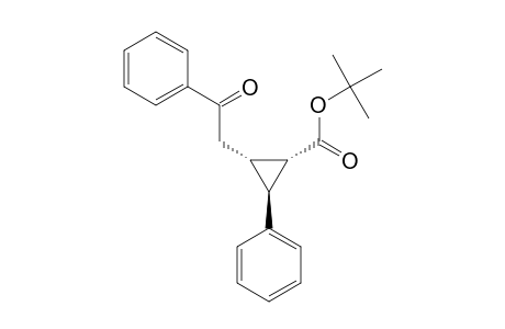 CIS-(+/-)-TERT.-BUTYL-2-(2-OXO-2-PHENYLETHYL)-3-PHENYLCYCLOPROPANE-1-CARBOXYLATE
