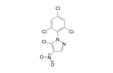 1H-Pyrazole, 5-chloro-4-nitro-1-(2,4,6-trichlorophenyl)-