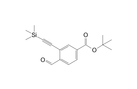 tert-Butyl 4-Formyl-3-[(trimethylsilyl)ethynyl]benzoate