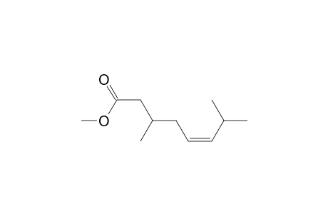 methyl 3,7-dimethyl-5Z-octenoate