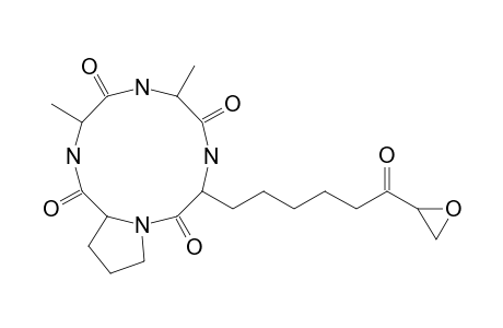 CYClO-(D-PROLIN-L-ALANIN-D-ALANIN-L-2-AMINO-9,10-EPOXI-8-OXODECANOIC-ACID);HC-TOXIN;C-13-LABELLED