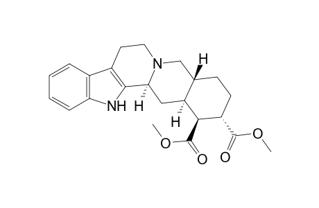 20.alpha.-yohimban-16.beta.-17.alpha.-dicarboxylic acid methyl ester