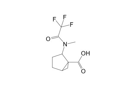 1-[N-Methyl-N-(trifluoroacetyl)amino]-2,3-methylene-cyclopentane-2-carboxylic Acid