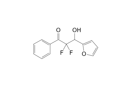 2,2-Difluoro-3-(furan-2-yl)-3-hydroxy-1-phenylpropan-1-one