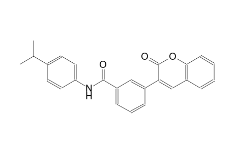 N-(4-isopropylphenyl)-3-(2-oxo-2H-chromen-3-yl)benzamide