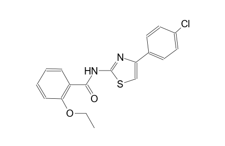 N-[4-(4-chlorophenyl)-1,3-thiazol-2-yl]-2-ethoxybenzamide