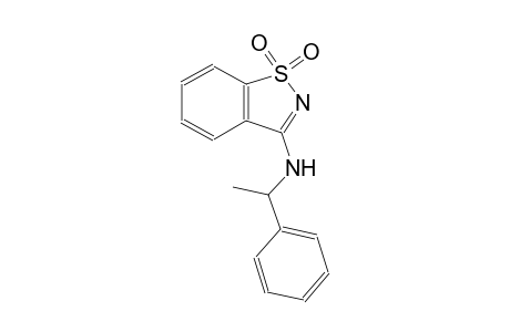 N-(1-phenylethyl)-1,2-benzisothiazol-3-amine 1,1-dioxide