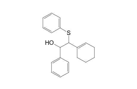 Benzenemethanol, .alpha.-[1-cyclohexen-1-yl(phenylthio)methyl]-, (R*,R*)-(.+-.)-