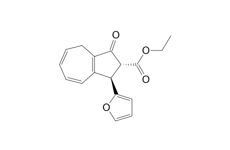 (1R,2R)-1-(2-furanyl)-3-oxo-2,4-dihydro-1H-azulene-2-carboxylic acid ethyl ester