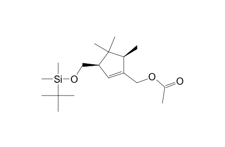 (3R,5R)1-(acetoxymethyl)-3-[[(tert-butyldimethylsilyl)oxy]methyl]-4,4,5-trimethylcyclopentene