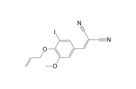 2-(4-Allyloxy-3-iodo-5-methoxy-benzylidene)-malononitrile