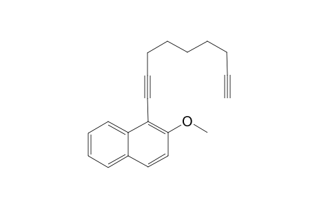 1-(1,8-Nonadiynyl)-2-methoxynaphthalene