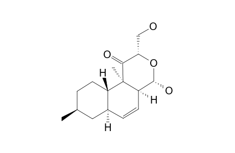 2-DEOXY-4-ALPHA-HYDROXYOBLONOLIDE_X