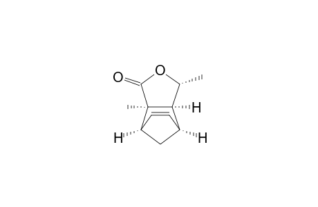 (-)-(1R,2R,5R,6S,7S)-2,5-dimethyl-4-oxatricyclo[5.2.1.0(2,6)]dec-8-en-3-one