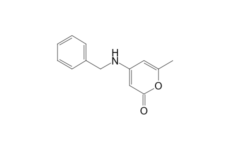 4-(Benzylamino)-6-methyl-2H-pyran-2-one
