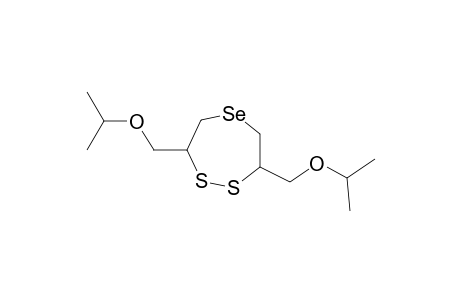 3,7-Bis(isopropoxymethyl)-1,2,5-dithiaselenepane