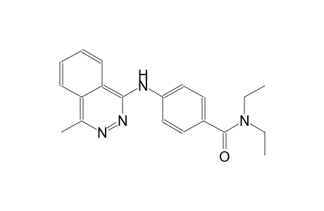 N,N-diethyl-4-[(4-methyl-1-phthalazinyl)amino]benzamide