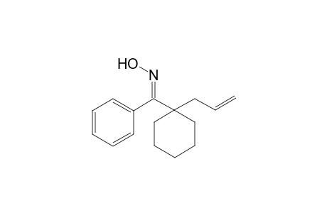 (Z)-(1-allylcyclohexyl)(phenyl)methanone oxime