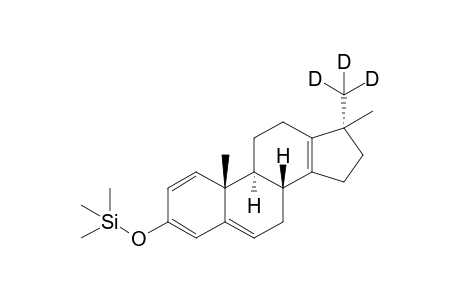 [(8R,9S,10R,17R)-10,17-dimethyl-17-(trideuteriomethyl)-8,9,11,12,15,16-hexahydro-7H-cyclopenta[a]phenanthren-3-yl]oxy-trimethyl-silane