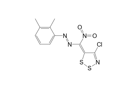 [(4-Chloro-[1,2,3]dithiazol-5-ylidene)(nitro)methyl](2,3-dimethylphenyl)diazene