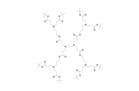 4-CASCADE:ETHYLENEDIAMINE-[4-N,N,N',N']:(6-OXO-5-OXA-1-AZAOCTYLIDENE):TERT.-BUTYL-PROPYLESTER