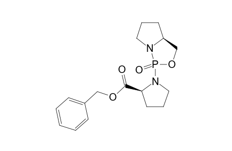 BENZYL-(2R)-1-[(3AS)-OXO-PERHYDRO-2-LAMBDA(5)-PYRROLO-[1,2-C]-[1,3,2]-OXAZAPHOSPHOL-2-YL]-TETRAHYDRO-1H-2-PYRROLE-CARBOXYLATE