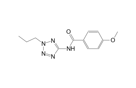 4-methoxy-N-(2-propyl-2H-tetraazol-5-yl)benzamide