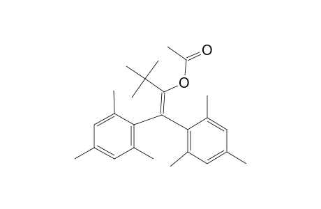 1-tert-Butyl-2,2-dimesitylvinyl acetate