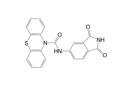 10H-Phenothiazine-10-carboxamide, N-(1,3-dihydro-1,3-dioxo-2H-isoindol-5-yl)-