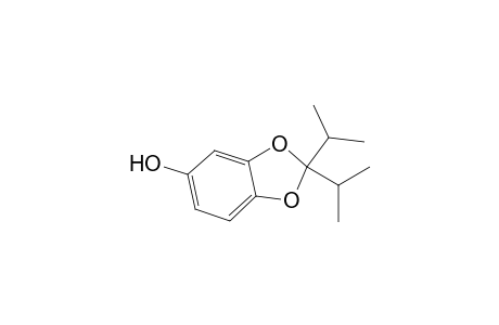 2,2-Diisopropyl-1,3-benzodioxol-5-ol