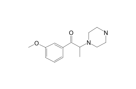 1-(3-Methoxyphenyl)-2-(piperazin-1-yl)propan-1-one