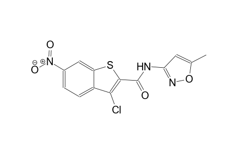 3-chloro-N-(5-methyl-3-isoxazolyl)-6-nitro-1-benzothiophene-2-carboxamide