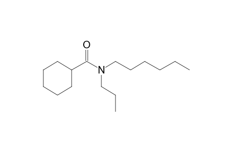 Cyclohexanecarboxamide, N-propyl-N-hexyl-