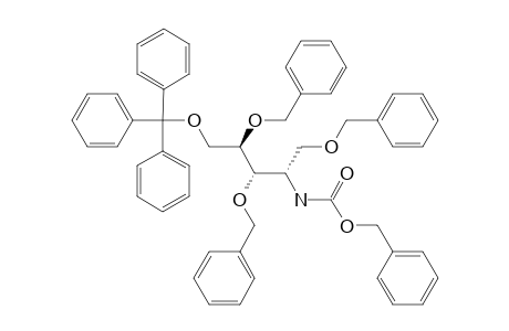 2,3,5-TRI-O-BENZYL-4-CARBOBENZYLOXYAMINO-4-DEOXY-1-O-TRITYL-D-ARABINITOL