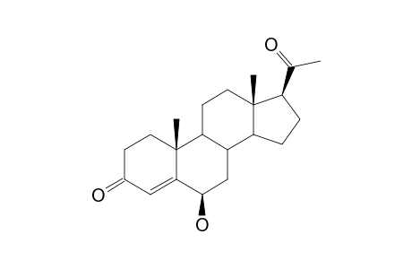 6-BETA-HYDROXY-4-PREGNEN-3,20-DION;6-BETA-HYDROXYPROGESTERONE