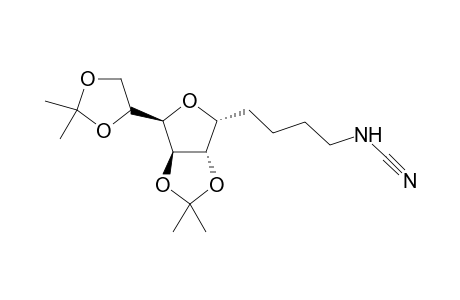 3,6-Anhydro-10-cyanoamino-7,8,9,10-tetradeoxy-1,2:4,5-di-O-isopropylidene-D-glycero-D-manno-decitol