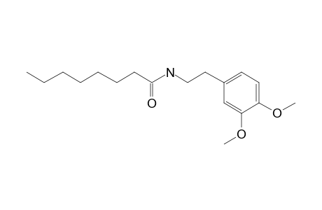 Octanamide, N-(3,4-dimethoxyphenethyl)-