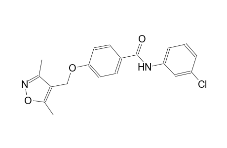 benzamide, N-(3-chlorophenyl)-4-[(3,5-dimethyl-4-isoxazolyl)methoxy]-