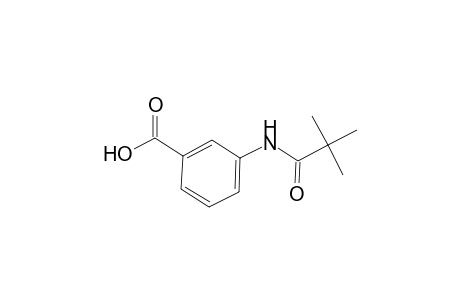 Benzoic acid, 3-[(2,2-dimethyl-1-oxopropyl)amino]-
