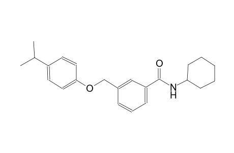 N-cyclohexyl-3-[(4-isopropylphenoxy)methyl]benzamide