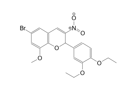 6-Bromo-2-(3,4-diethoxyphenyl)-8-methoxy-3-nitro-2H-chromene