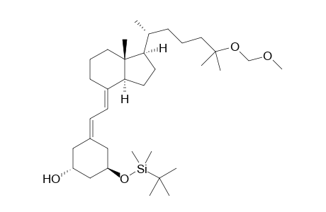 1.alpha.-(tert-Butyldimethylsilyloxy)-25-(methoxymethoxy)-19-norvitamin D3
